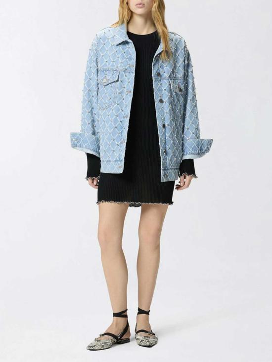 26SS 핑코 셔츠 106246A32NPJE Denim - PINKO