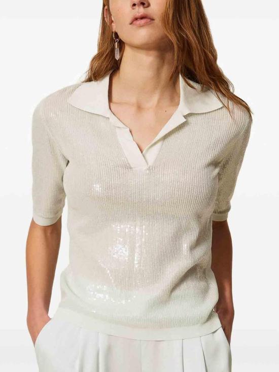 26SS 트윈셋 폴로 티셔츠 261TP330013162 Light Blue - TWINSET