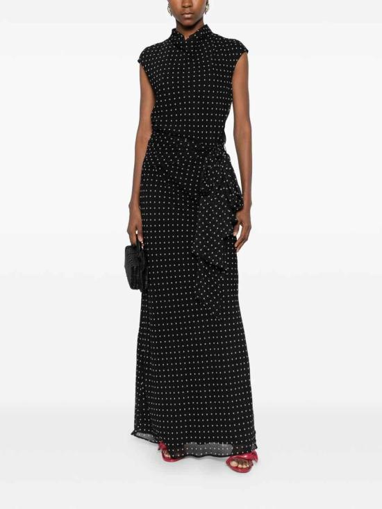 26SS 로테이트 바이 크리스텐슨 롱 원피스 115E11 Black - ROTATE BY BIRGERCHRISTENSEN