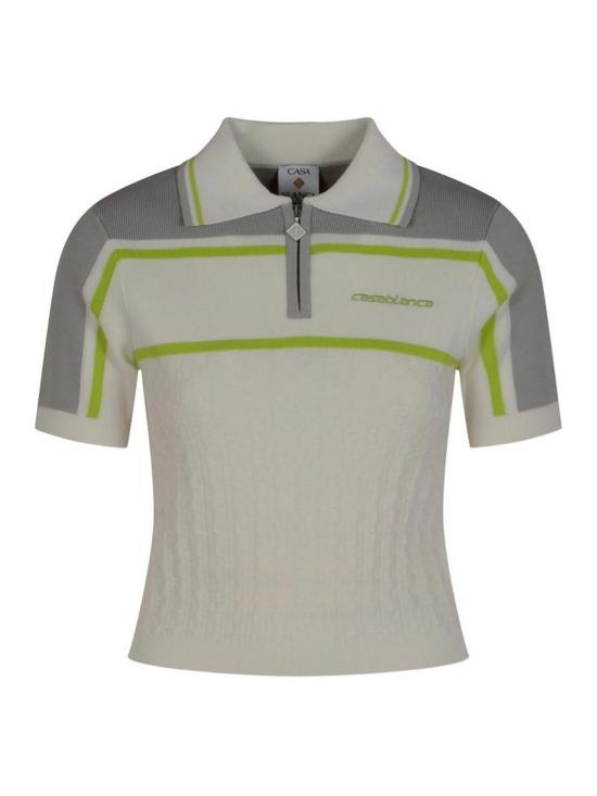 26SS 카사블랑카 폴로 티셔츠 WSP26KW124701 Grey