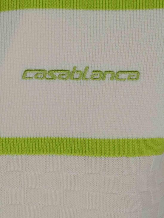 26SS 카사블랑카 폴로 티셔츠 WSP26KW124701 Grey - CASABLANCA