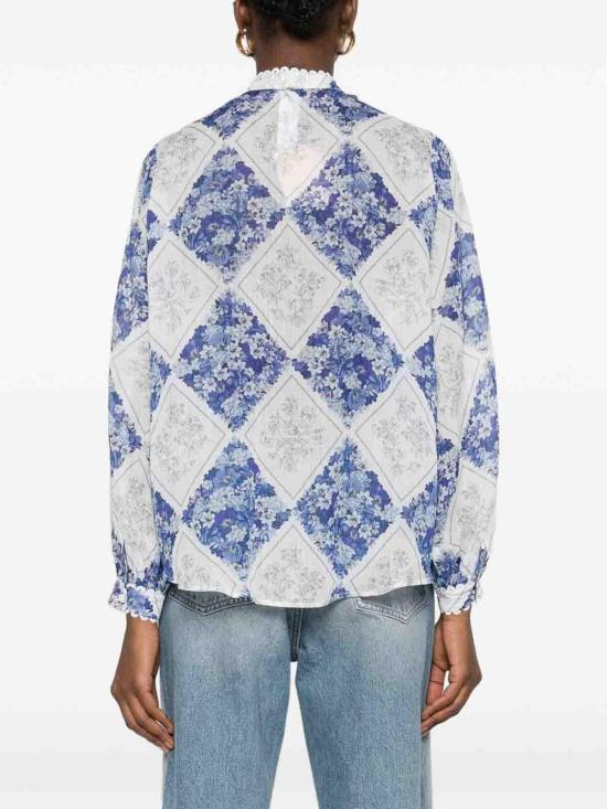 26SS 트윈셋 셔츠 261TP213E13405 Blue - TWINSET