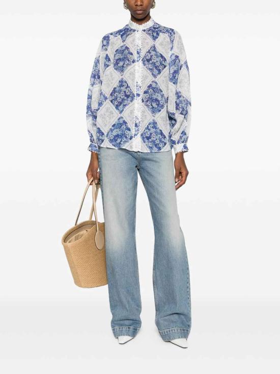 26SS 트윈셋 셔츠 261TP213E13405 Blue - TWINSET