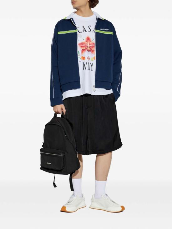 26SS 카사블랑카 폴로 티셔츠 MSP26JTP39101 Blue - CASABLANCA