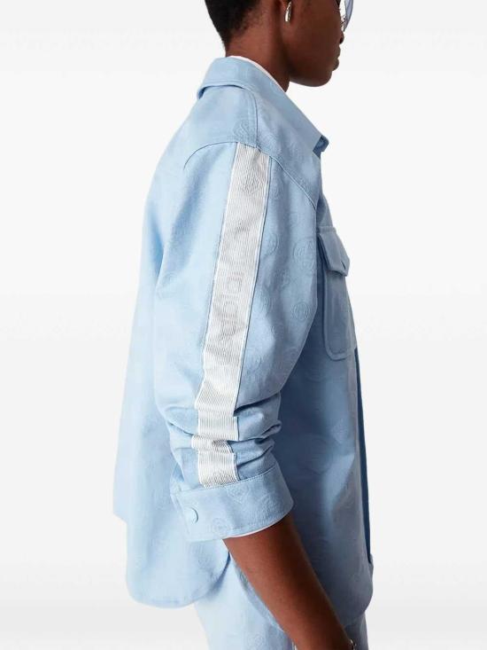 26SS 카사블랑카 셔츠 WSP26SH23701 Blue - CASABLANCA