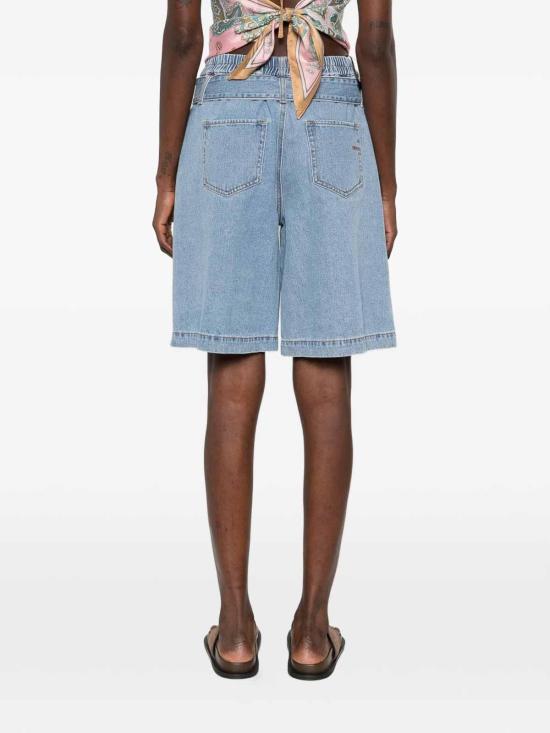 26SS 핑코 숏팬츠 106258A3A9PJD Blue - PINKO