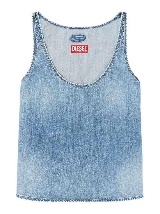 26SS 디젤 민소매 티셔츠 A21696068VY01 Blue