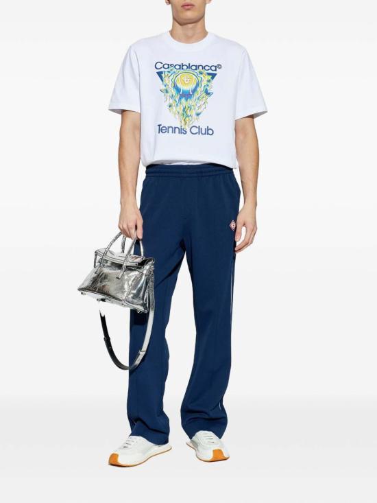 26SS 카사블랑카 트레이닝/조거 팬츠 MSP26JTR19201 Blue - CASABLANCA