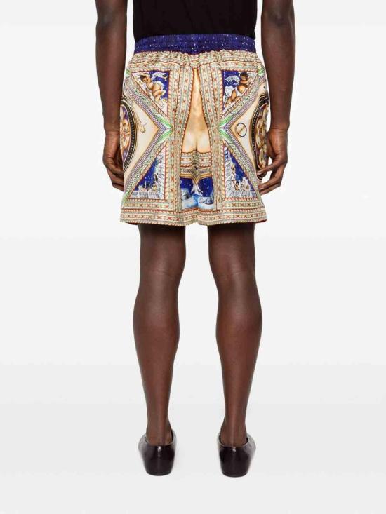 26SS 카사블랑카 숏팬츠 MSS26TR39908 Multicolour - CASABLANCA