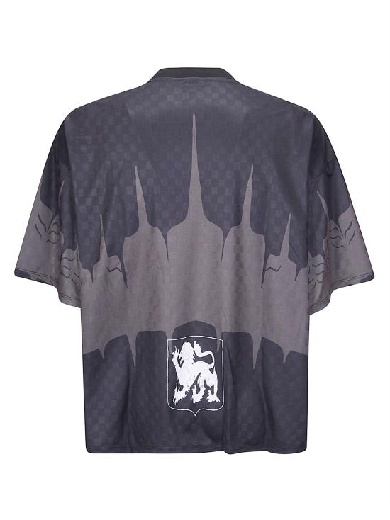 26SS 엄브로 반팔 티셔츠 UBMW0524JY149 BLK0033 Black Red Anthracite - UMBRO