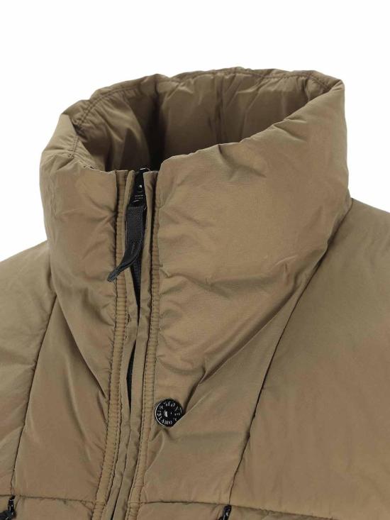 26SS 스톤 아일랜드 심리스 터널 나일론 다운 TC 다운 베스트 안티 드롭 L1S15G100007S0183V005G Green - STONE ISLAND