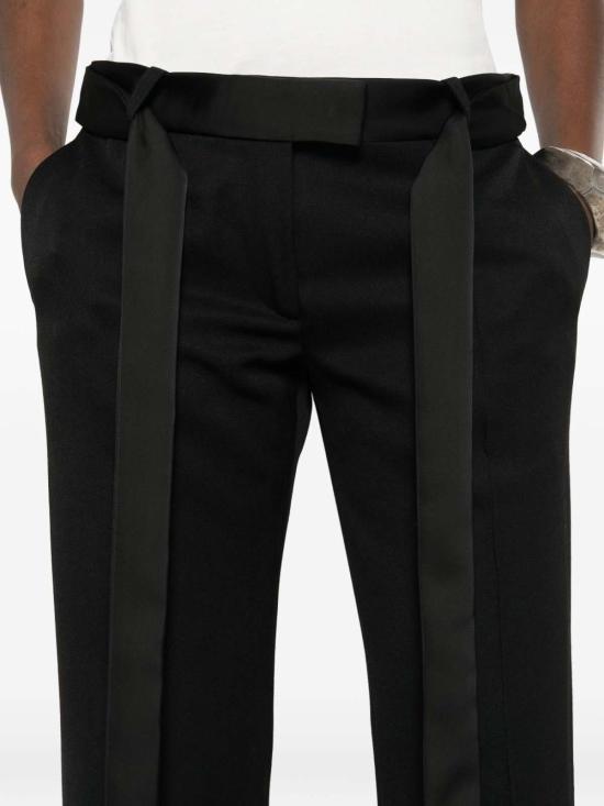 26SS 디 아티코 스트레이트 팬츠 260WCP00285WWW065AA100 Black - THE ATTICO