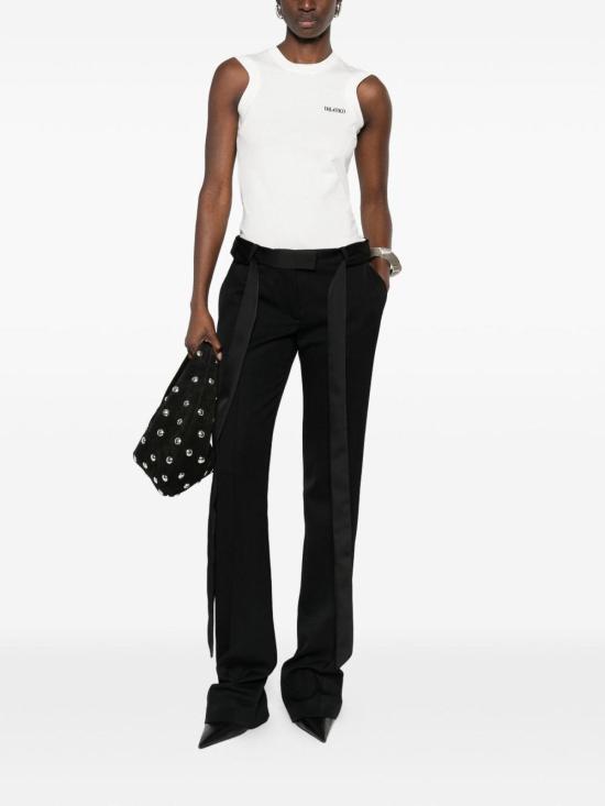 26SS 디 아티코 스트레이트 팬츠 260WCP00285WWW065AA100 Black - THE ATTICO