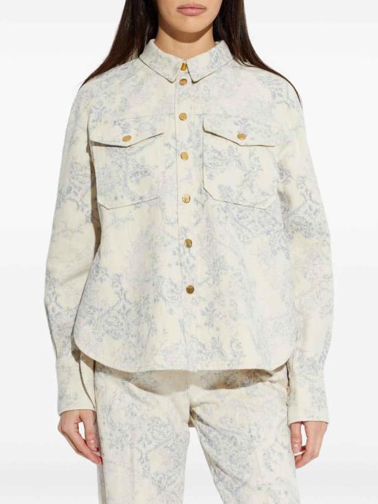 26SS 포르테포르테 셔츠 14623MYSHIRTF49A4008 Metallic - FORTE FORTE