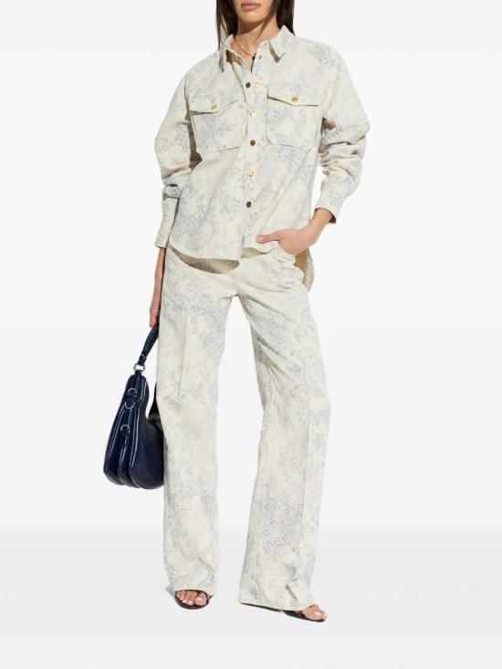 26SS 포르테포르테 셔츠 14623MYSHIRTF49A4008 Metallic - FORTE FORTE