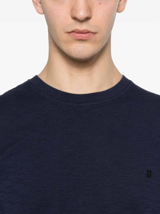 26SS 돈답 반팔 티셔츠 US371JF0195UZL4DU890 Blue - DONDUP