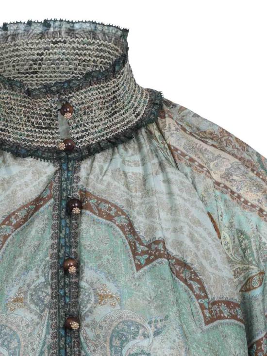 26SS 짐머만 롱 원피스 5581DRS262TPTM Blue - ZIMMERMANN