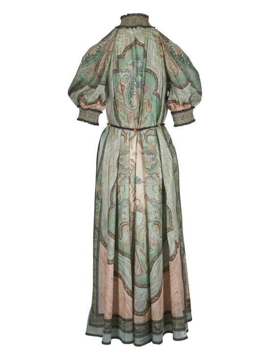 26SS 짐머만 롱 원피스 5581DRS262TPTM Blue - ZIMMERMANN