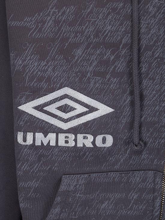 26SS 엄브로 후드 티셔츠 UBMW0410FA255 BLK0020 Washed Black - UMBRO