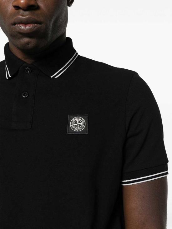 26SS 스톤 아일랜드 폴로 티셔츠 L1S152200010S0018V0029 Black - STONE ISLAND