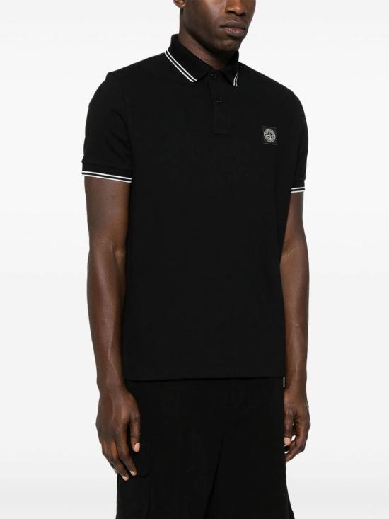 26SS 스톤 아일랜드 폴로 티셔츠 L1S152200010S0018V0029 Black - STONE ISLAND