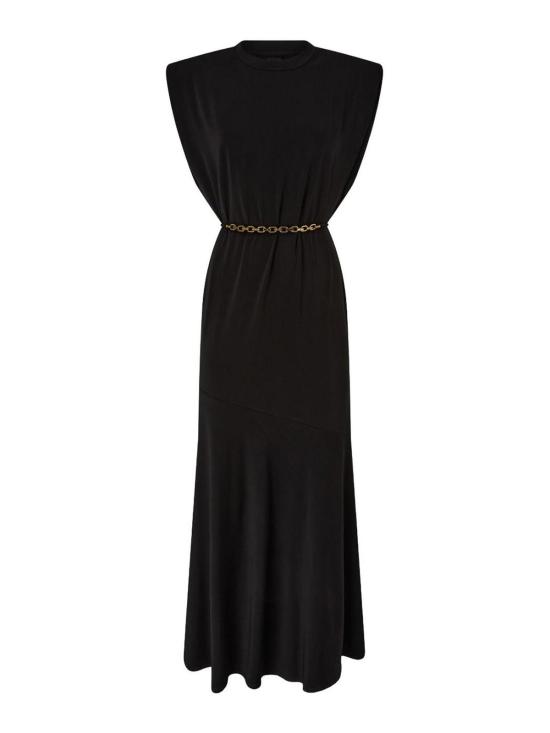 26SS 핑코 롱 원피스 106493A32DZ99 Black