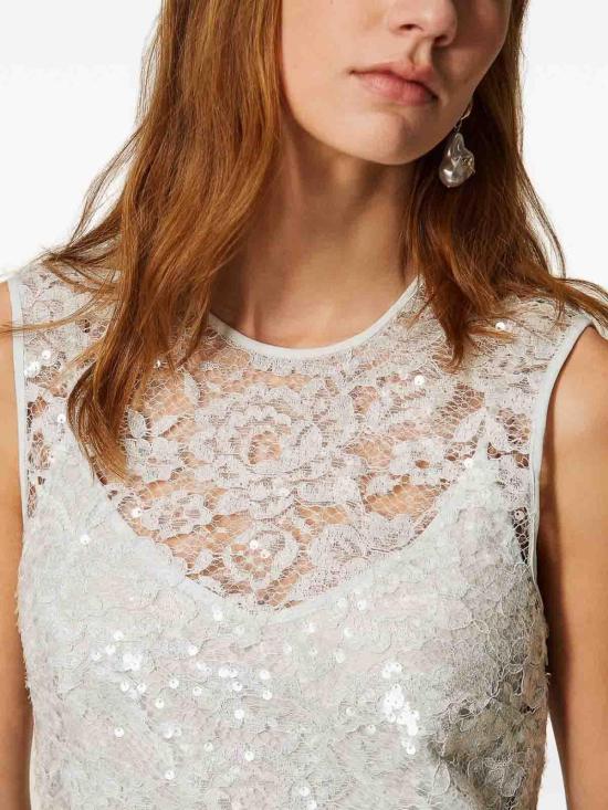 26SS 트윈셋 미디 원피스 261TP263113162 Light Blue - TWINSET