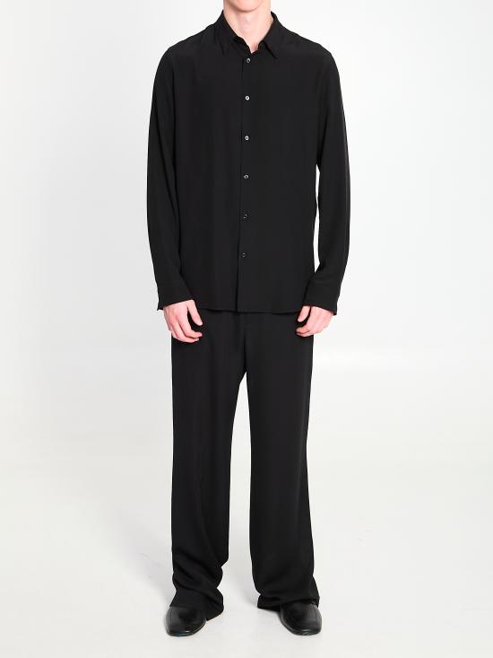 26SS 구찌 긴팔 셔츠 860864 BLACK - GUCCI