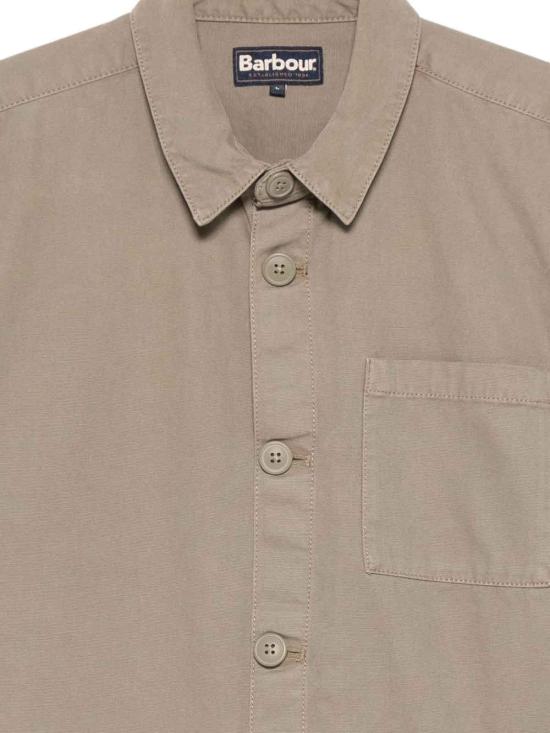 26SS 바버 워시드 코튼 오버셔츠 MOS0281MOSOL72 - BARBOUR