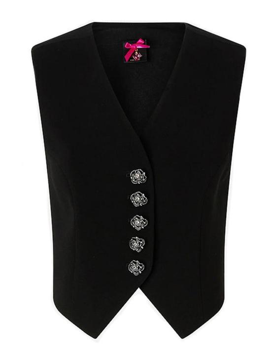 26SS 핑코 베스트 106593A2Q2Z99 Black