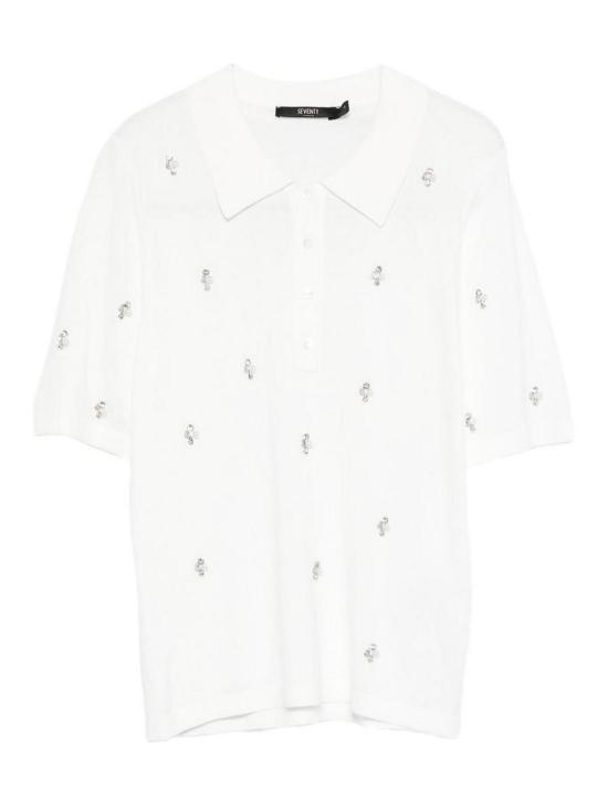 26SS 세븐티 폴로 티셔츠 MT4106990364002 Cream