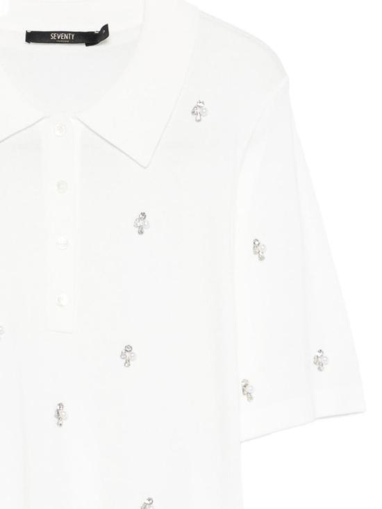 26SS 세븐티 폴로 티셔츠 MT4106990364002 Cream - SEVENTY