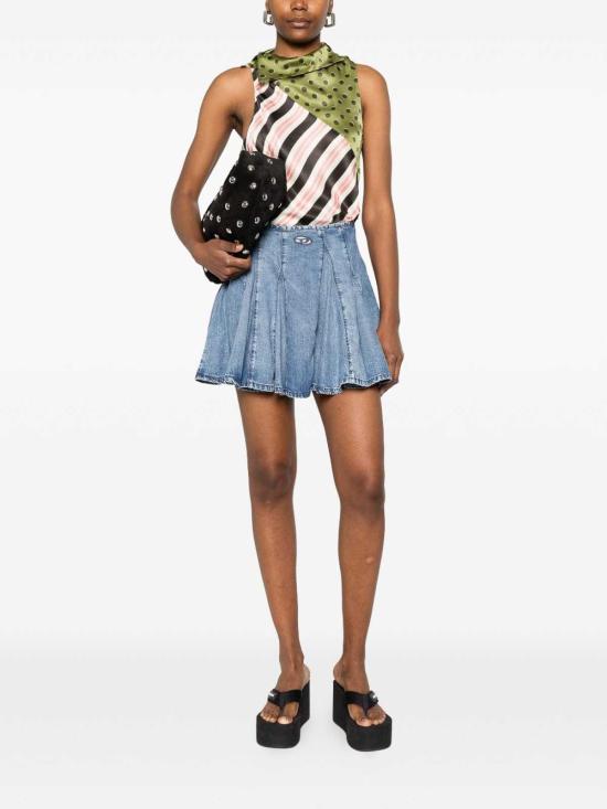 26SS 디젤 숏 원피스 A21694068VY01 Blue - DIESEL