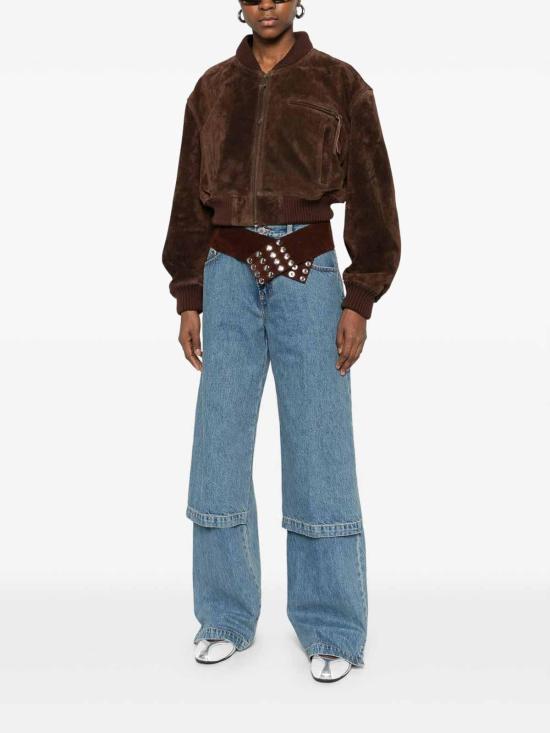 26SS 디 아티코 스트레이트 팬츠 260WCP00294DDD116AA024 Blue - THE ATTICO