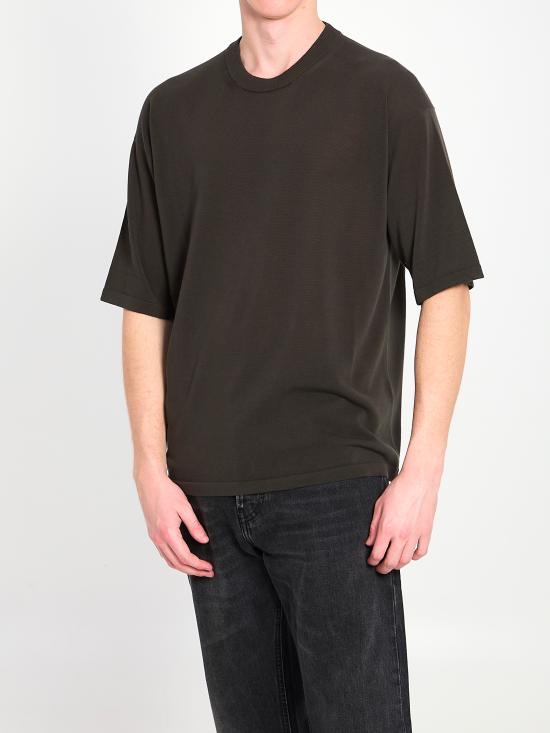 26SS 로베르토 콜리나 반팔 티셔츠 261MYA11021 BROWN - ROBERTO COLLINA