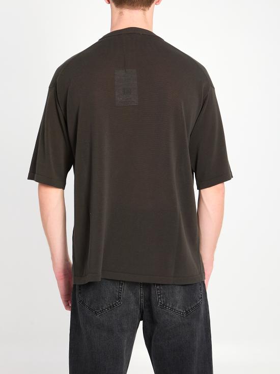 26SS 로베르토 콜리나 반팔 티셔츠 261MYA11021 BROWN - ROBERTO COLLINA