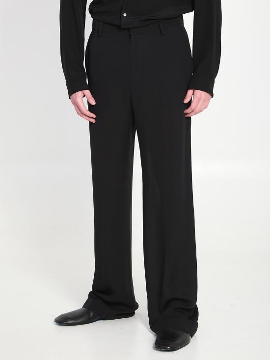 26SS 구찌 스트레이트 팬츠 864155 BLACK - GUCCI