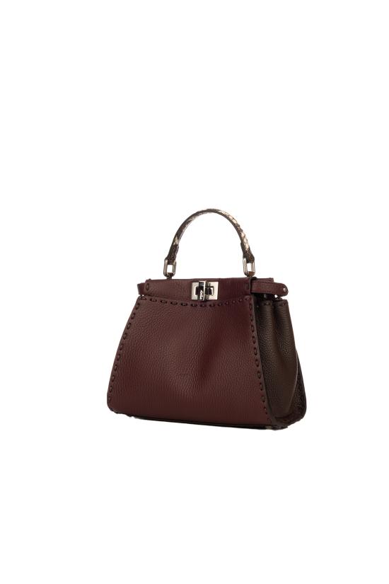 26SS 펜디 피카부 미니백 8BN244AWP3 F1VFE BORDEAUX MARRONE - FENDI