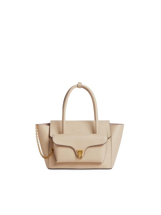 26SS 코치넬리 토트백 E1T8A180201 N64 SANDSHELL