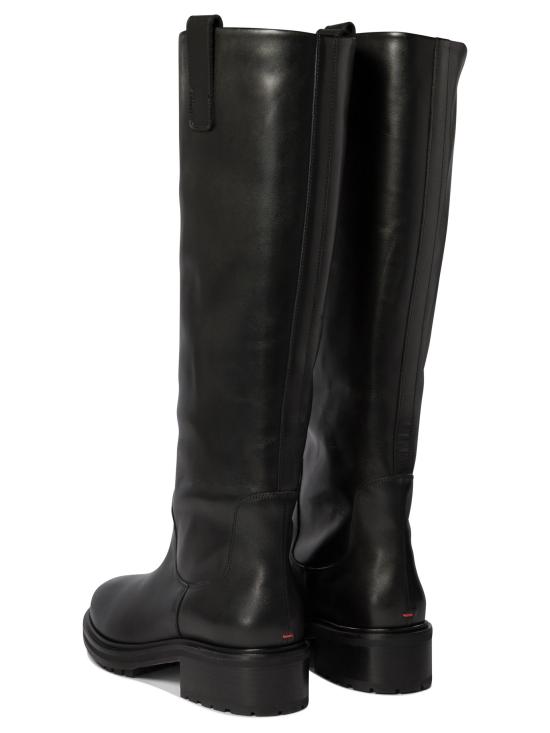 26FW 에이드 부츠 HENRYCALF LEATHERBLACK - AEYDE