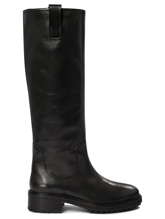 26FW 에이드 부츠 HENRYCALF LEATHERBLACK