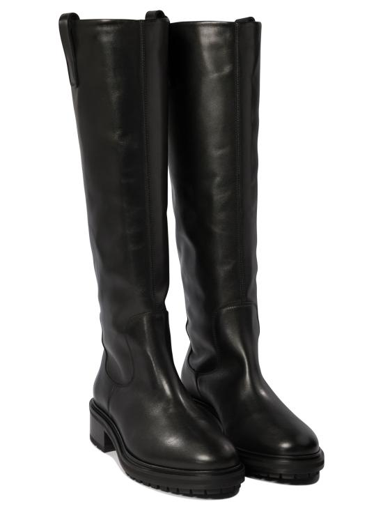 26FW 에이드 부츠 HENRYCALF LEATHERBLACK - AEYDE