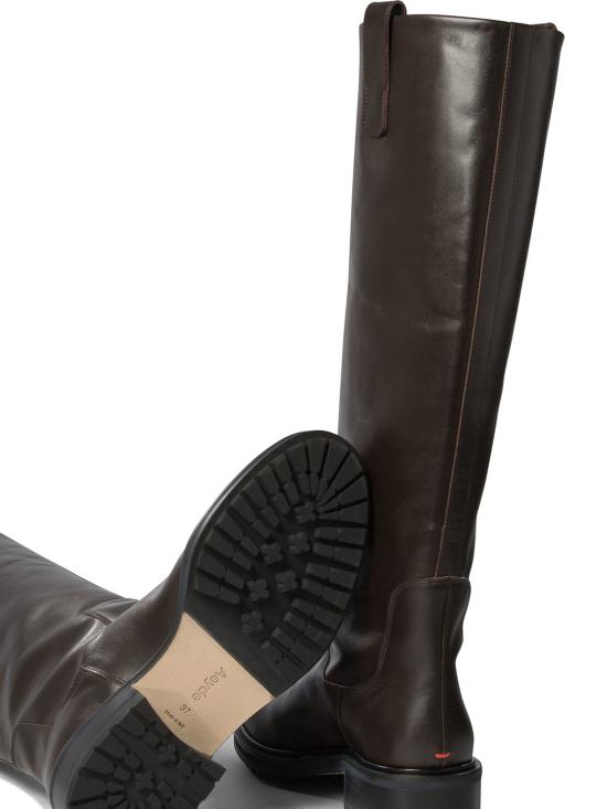 26FW 에이드 부츠 HENRYCALF LEATHERMOKA Brown - AEYDE