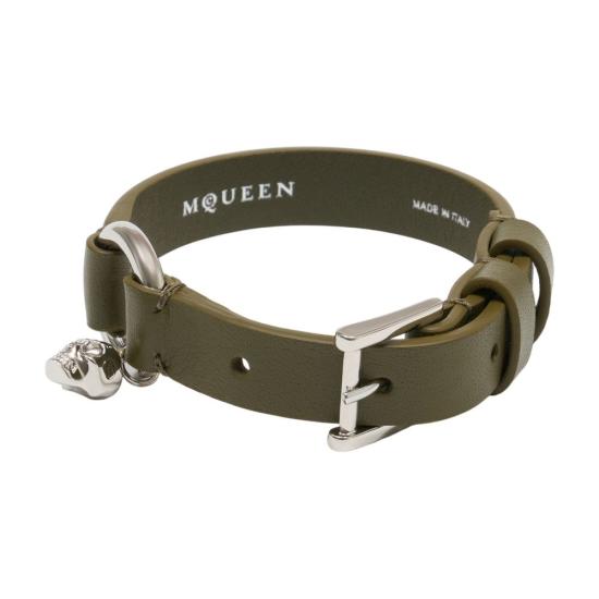 26SS 알렉산더 맥퀸 브레이슬릿 8553241AAWT3311 green