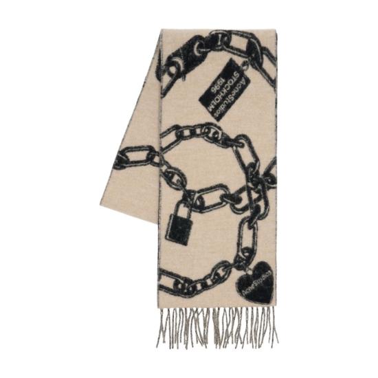 26SS 아크네 스튜디오 머플러/스카프 CA0413 AG0 black - ACNE STUDIOS