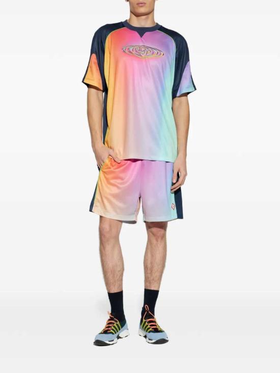 26SS 카사블랑카 숏팬츠 MSP26JTR25301 BIRDSEYE MESH - CASABLANCA