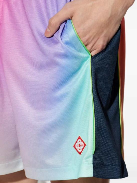 26SS 카사블랑카 숏팬츠 MSP26JTR25301 BIRDSEYE MESH - CASABLANCA