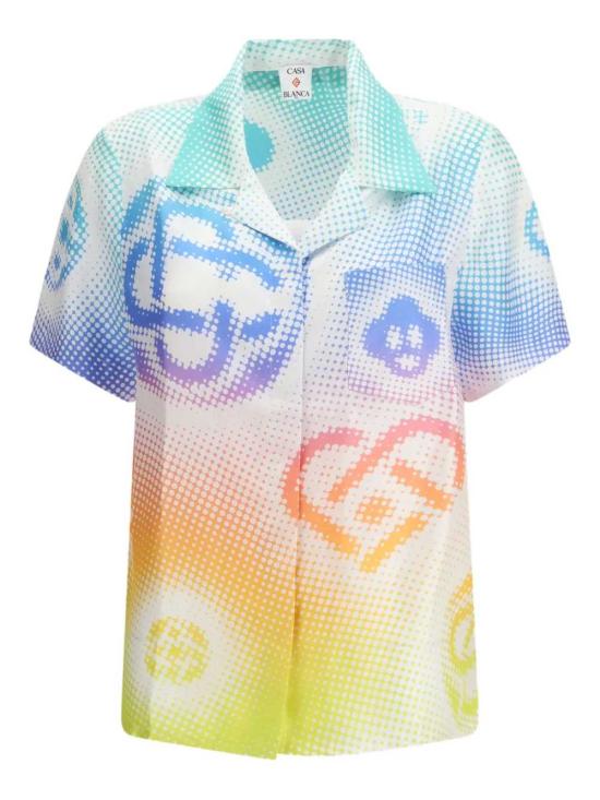 26SS 카사블랑카 셔츠 WSP26SH20002 SILK TWILL