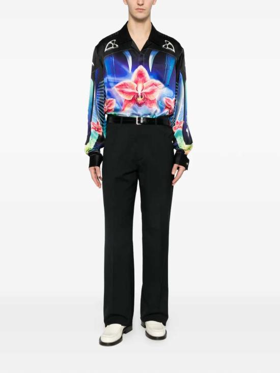 26SS 카사블랑카 긴팔 셔츠 MSP26SH00602 SILK SATIN - CASABLANCA