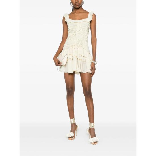 26SS 시에드레스 숏 원피스 WRS26DR10 GEMMA ECRU NEUTRALS - SIEDRES